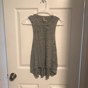 Emma and Sam distressed tank